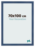 Photo Frame 70x100cm Dark Blue Swept MDF Pisa Front Size | Yourdecoration.com