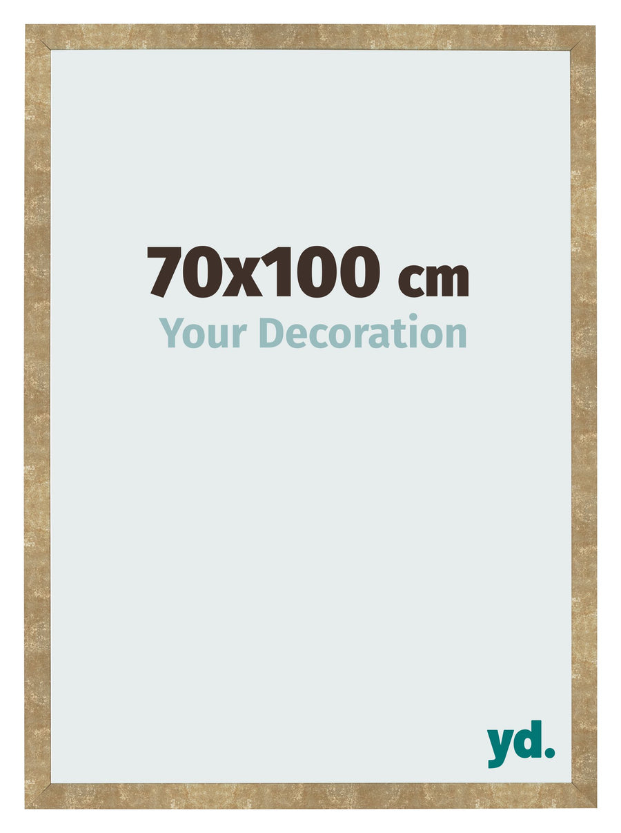 Photo Frame 70x100cm Gold Antique MDF Bologna Front Size | Yourdecoration.com