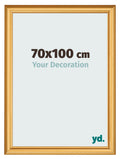 Photo Frame 70x100cm Gold Matte MDF Lazio Front Size | Yourdecoration.com