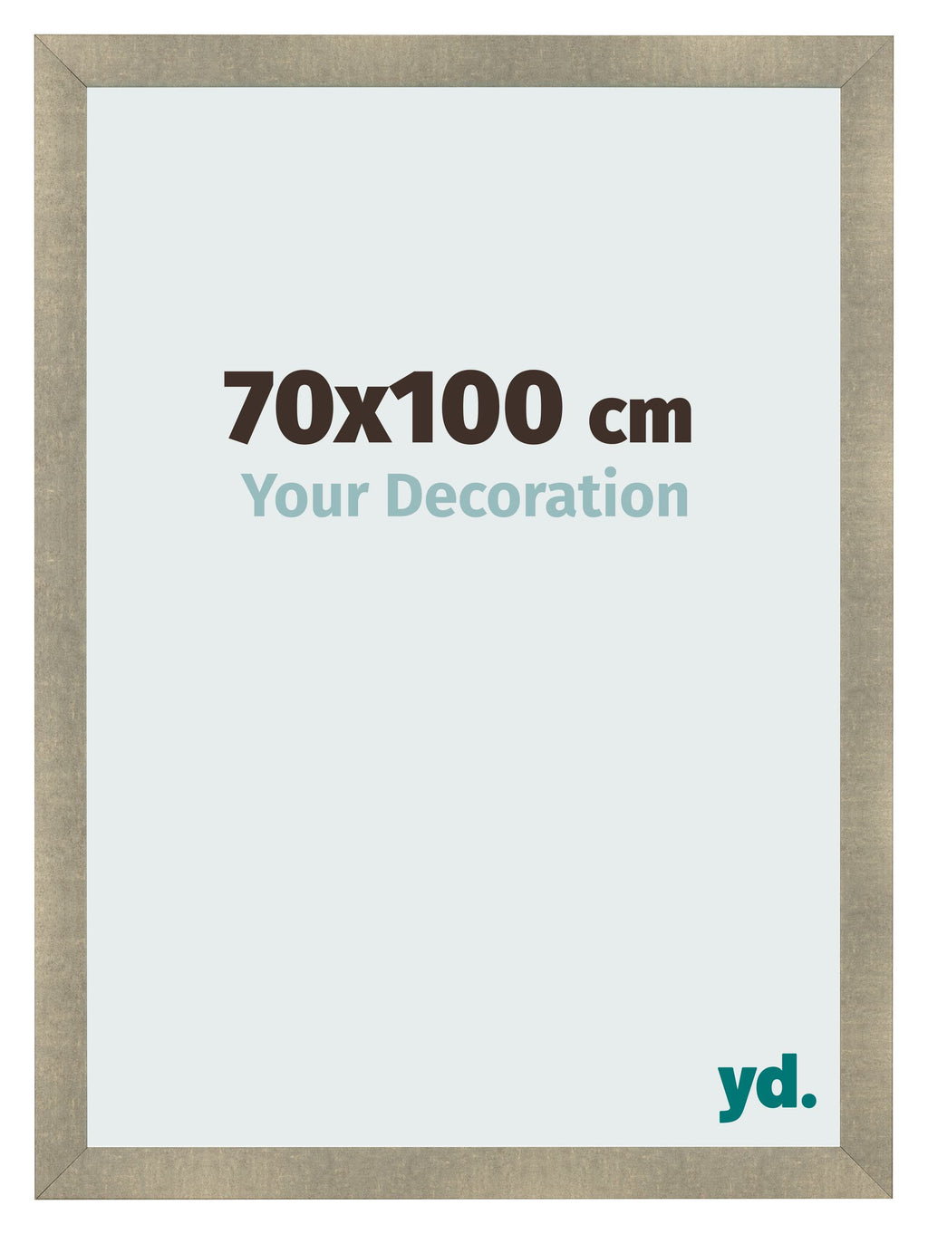 Photo Frame 70x100cm Gold Vintage MDF Pisa Front Size | Yourdecoration.com