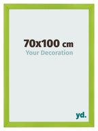 Photo Frame 70x100cm Green MDF Pisa Front Size | Yourdecoration.com