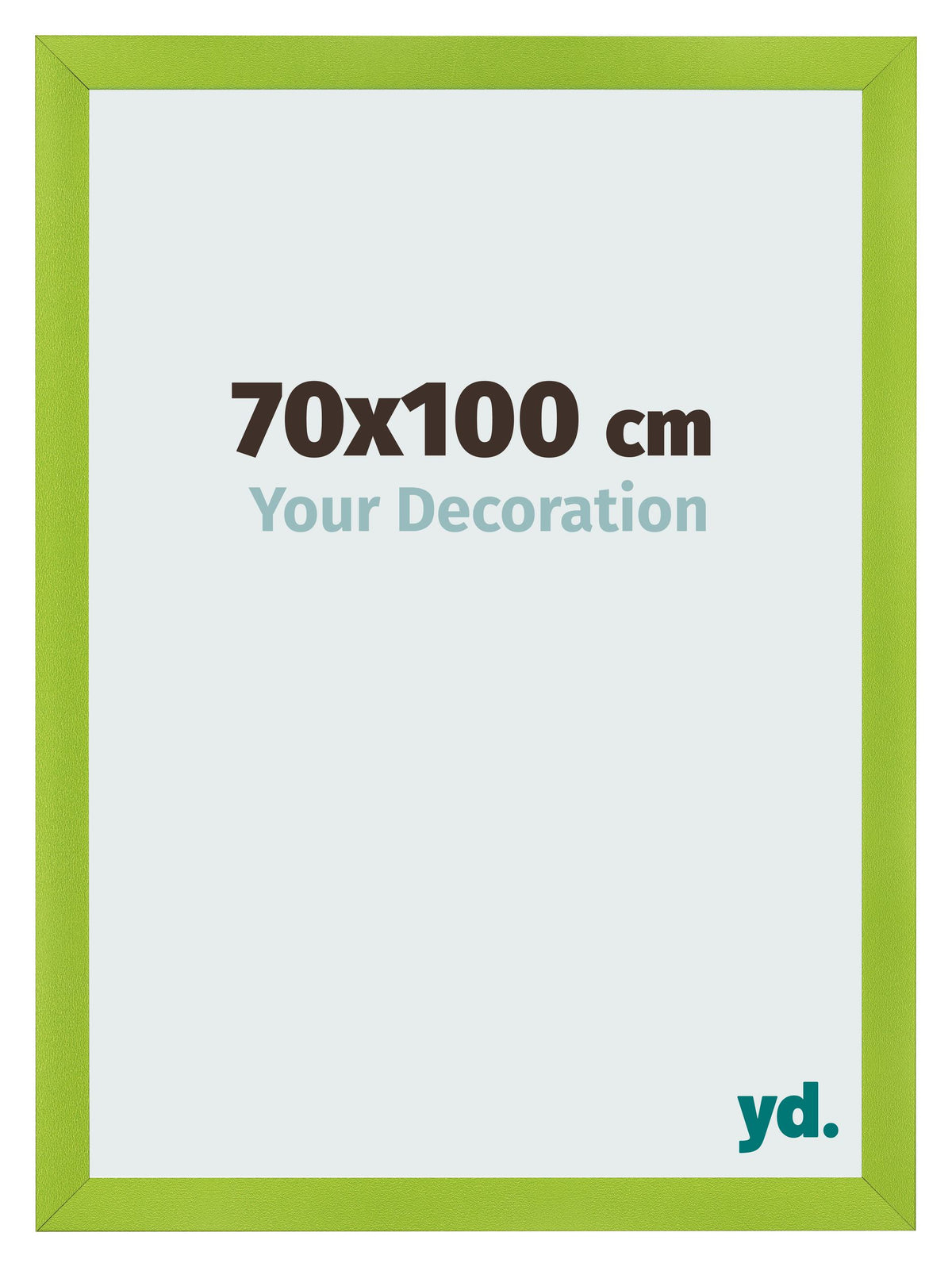 Photo Frame 70x100cm Green MDF Pisa Front Size | Yourdecoration.com