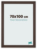 Photo Frame 70x100cm Oak Dark MDF Lazio Front Size | Yourdecoration.com