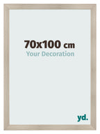 Photo Frame 70x100cm Oak Rustic MDF Pisa Front Size | Yourdecoration.com