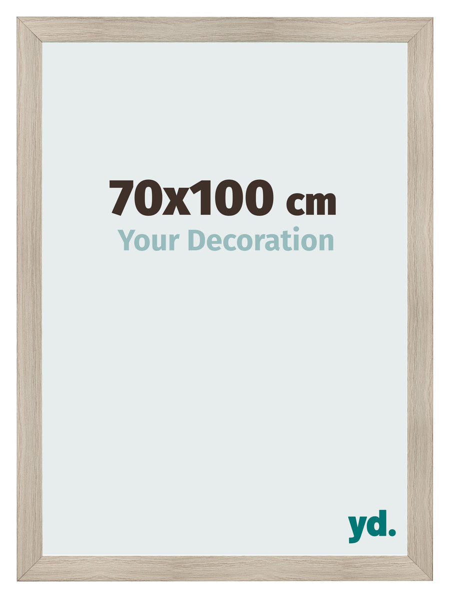 Photo Frame 70x100cm Oak Rustic MDF Pisa Front Size | Yourdecoration.com