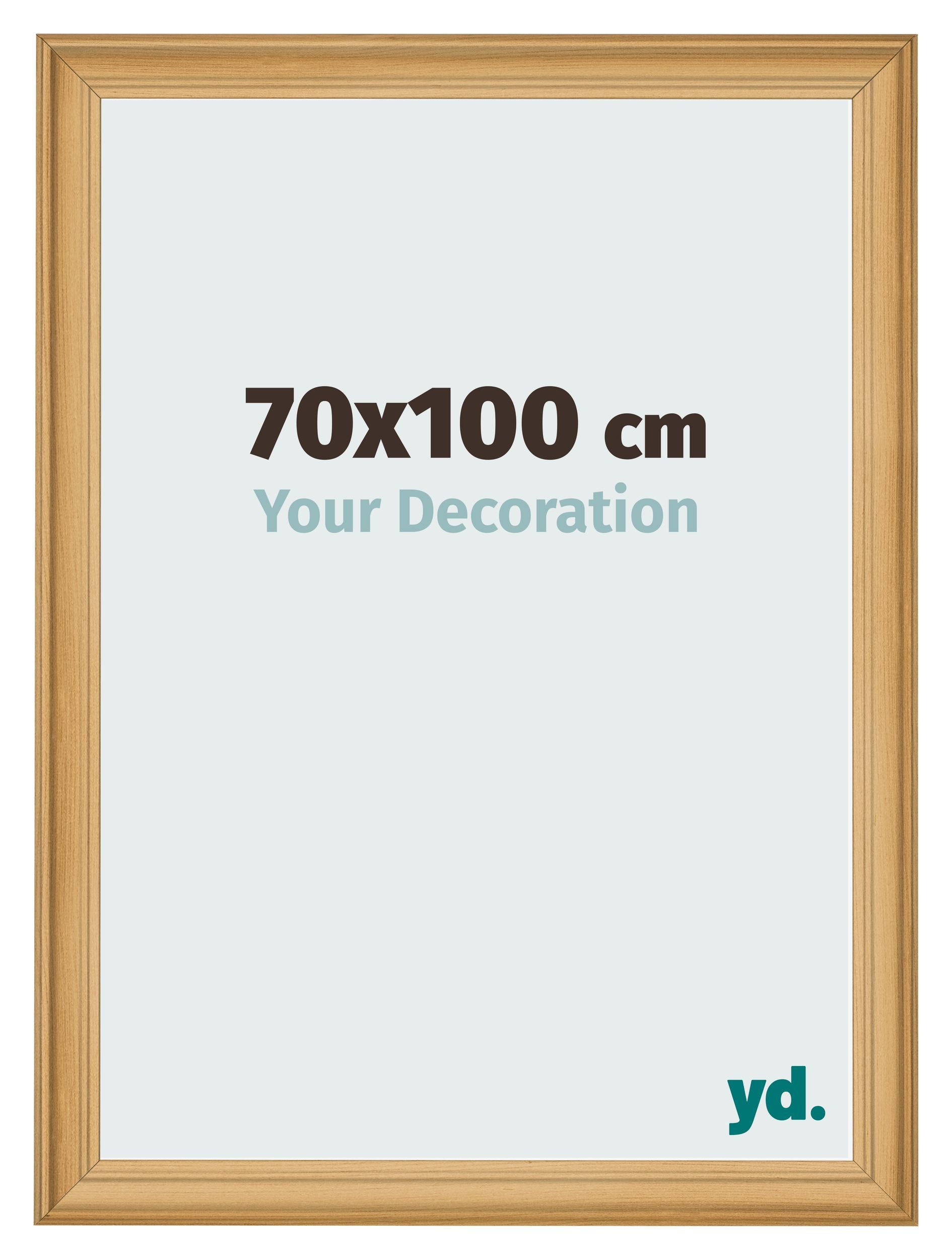 Photo Frame 70x100cm Pine Woodgrain MDF Lazio Front Size | Yourdecoration.com
