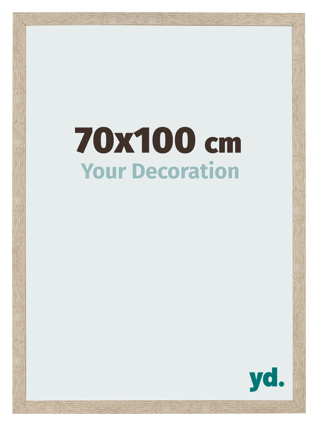 Photo Frame 70x100cm Sonoma Oak MDF Bologna Front Size | Yourdecoration.com