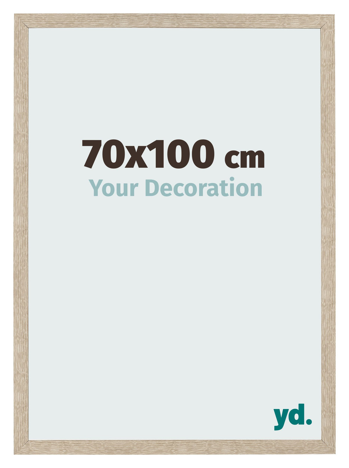 Photo Frame 70x100cm Sonoma Oak MDF Bologna Front Size | Yourdecoration.com
