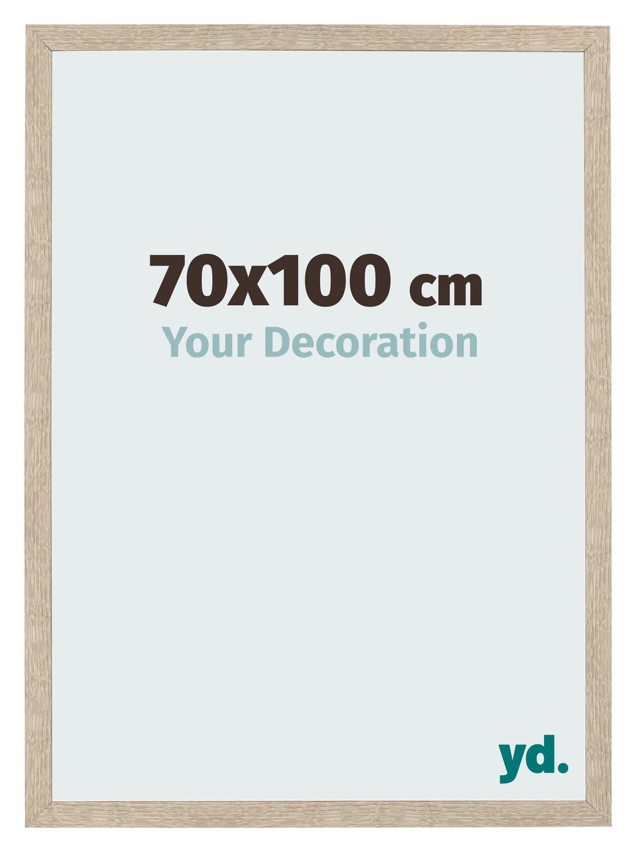 Photo Frame 70x100cm Sonoma Oak MDF Bologna Front Size | Yourdecoration.com