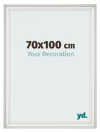 Photo Frame 70x100cm White Swept MDF Lazio Front Size | Yourdecoration.com