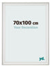 Photo Frame 70x100cm White Swept MDF Lazio Front Size | Yourdecoration.com