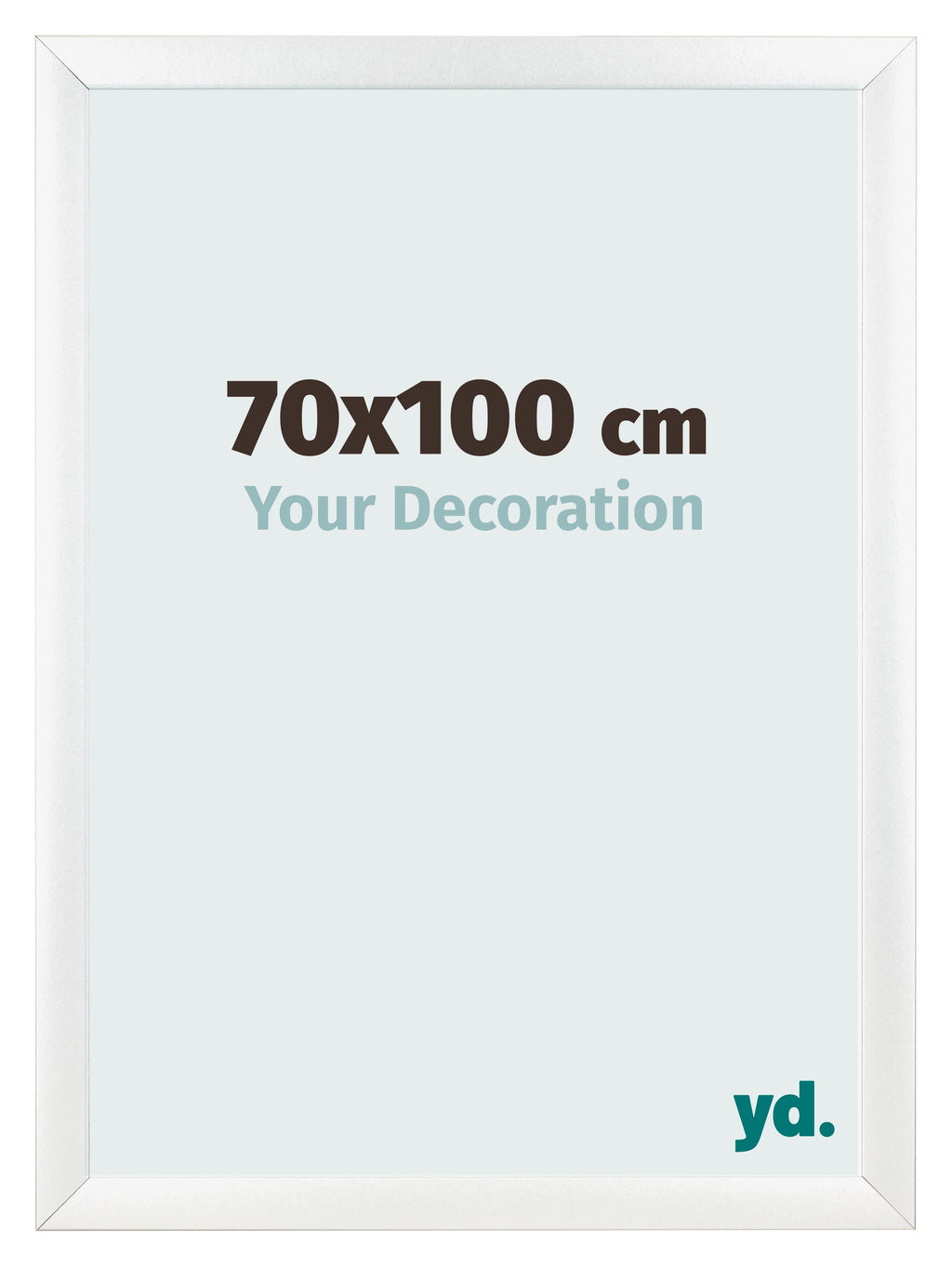 Photo Frame 70x100cm White Vintage MDF Pisa Front Size | Yourdecoration.com