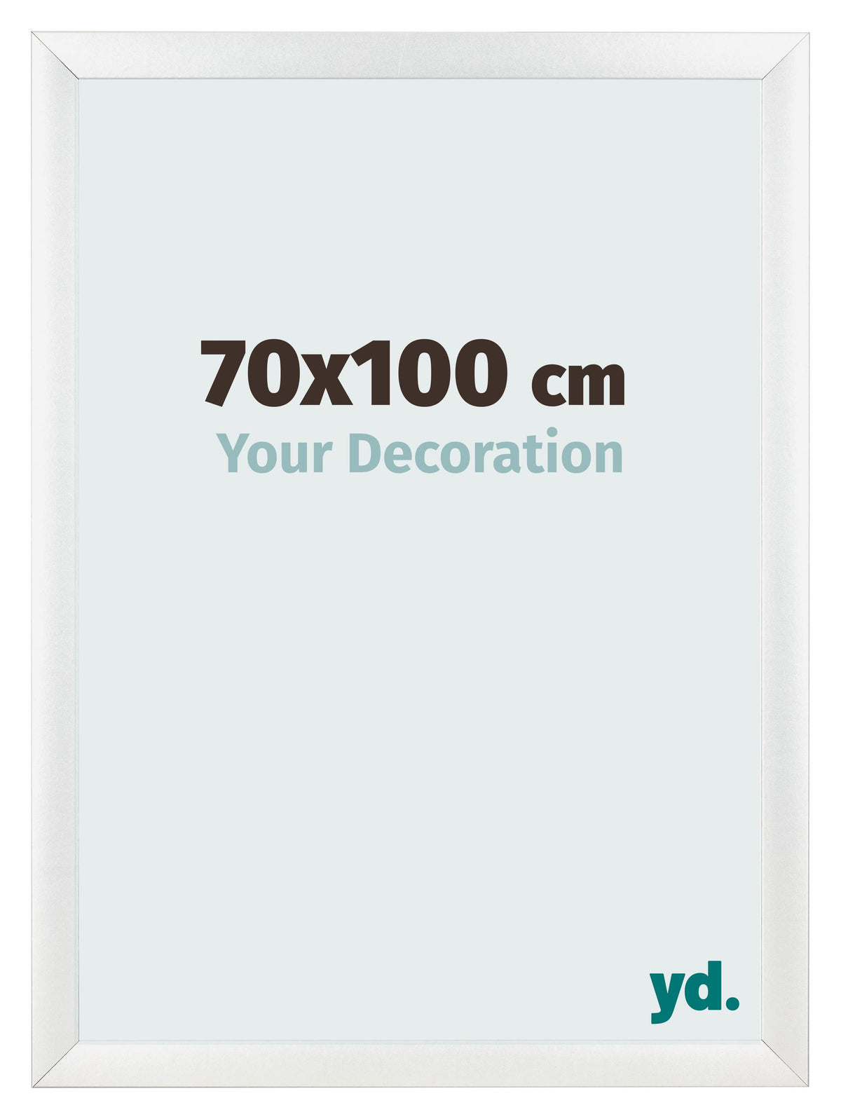 Photo Frame 70x100cm White Vintage MDF Pisa Front Size | Yourdecoration.com