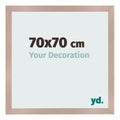 Photo Frame 70x70 cm Dusty Pink MDF Bologna Front Size | Yourdecoration.com