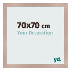 Photo Frame 70x70 cm Dusty Pink MDF Bologna Front Size | Yourdecoration.com