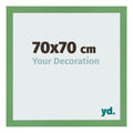 Photo Frame 70x70 cm Green MDF Bologna Front Size | Yourdecoration.com