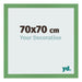 Photo Frame 70x70 cm Green MDF Bologna Front Size | Yourdecoration.com