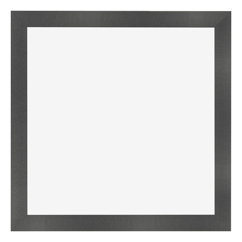 Photo Frame 70x70cm Black Silver Polished MDF Pisa Front | Yourdecoration.com