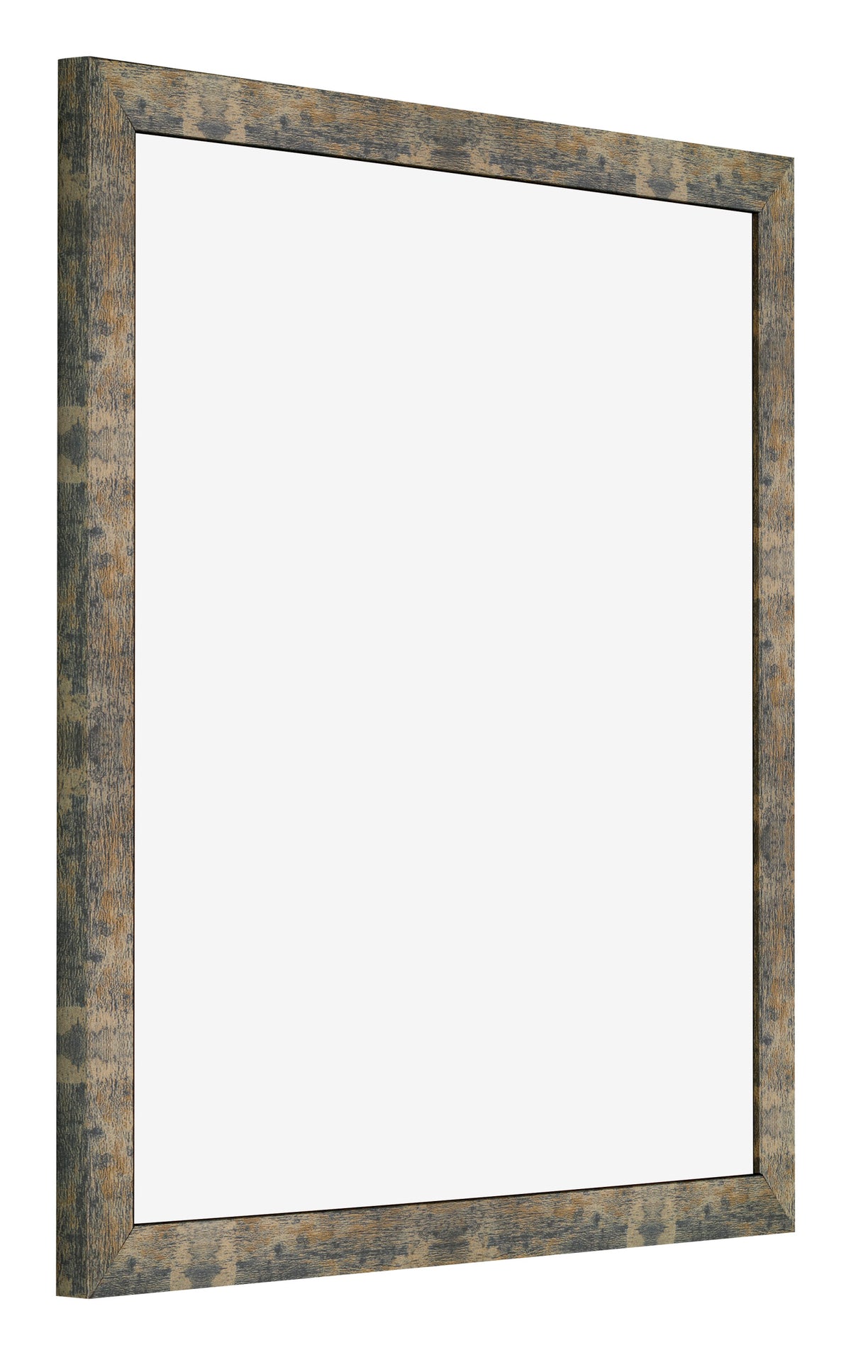 Photo Frame 70x70cm Blue Gold Melange MDF Bologna Front Oblique | Yourdecoration.com