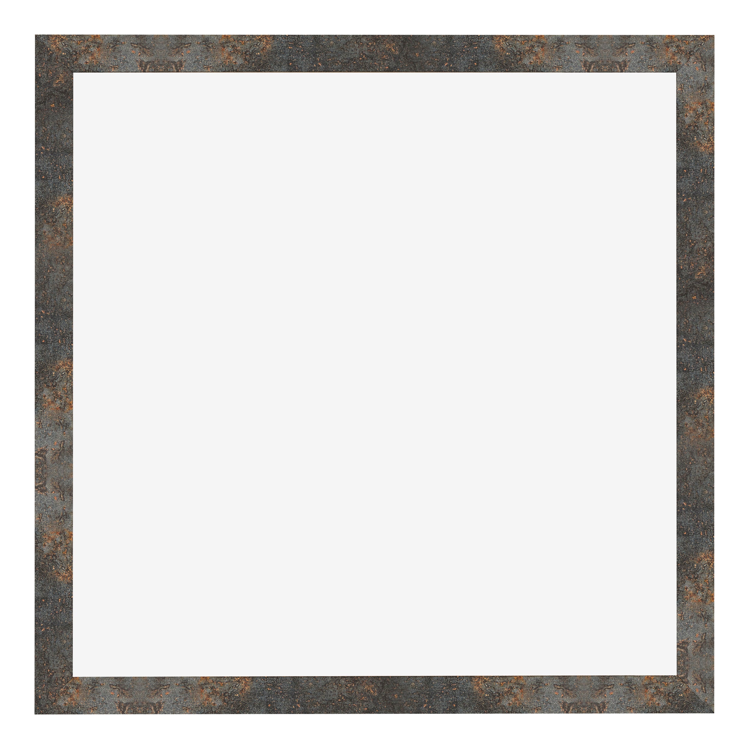 Photo Frame 70x70cm Oxidized Metal MDF Bologna Front | Yourdecoration.com
