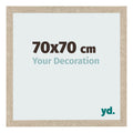 Photo Frame 70x70cm Sonoma Oak MDF Bologna Front Size | Yourdecoration.com