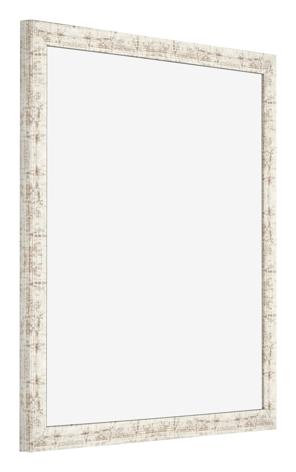 Photo Frame 70x70cm White Vintage MDF Bologna Front Oblique | Yourdecoration.com