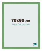 Photo Frame 70x90 cm Green MDF Bologna Front Size | Yourdecoration.com