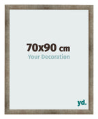 Photo Frame 70x90 cm Metal Vintage MDF Bologna Front Size | Yourdecoration.com
