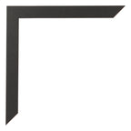 Photo Frame 70x90cm Black Matte MDF Bologna Detail Corner | Yourdecoration.com