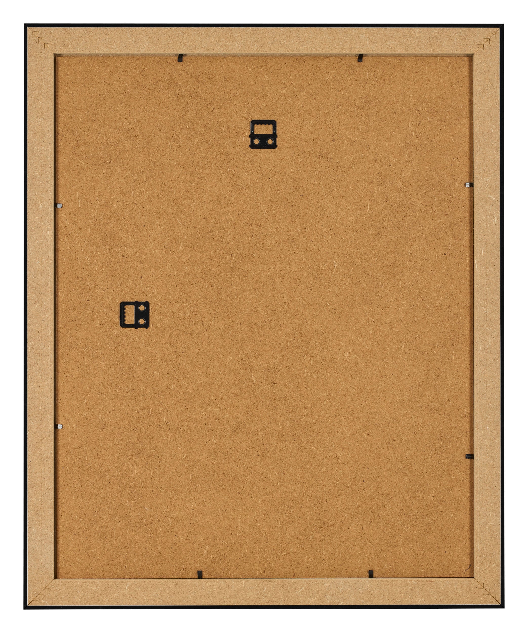 Photo Frame 70x90cm Black Silver Polished MDF Pisa Back | Yourdecoration.com
