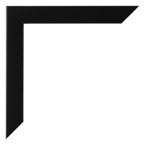 Photo Frame 70x90cm Black Silver Polished MDF Pisa Detail Corner | Yourdecoration.com