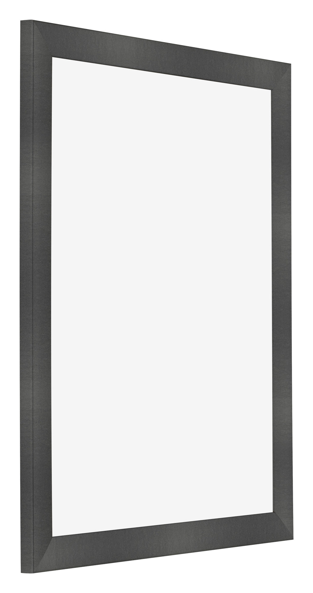 Photo Frame 70x90cm Black Silver Polished MDF Pisa Front Oblique | Yourdecoration.com