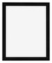 Photo Frame 70x90cm Black Silver Polished MDF Pisa Front | Yourdecoration.com
