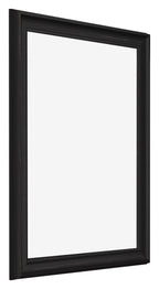 Photo Frame 70x90cm Black Woodgrain MDF Lazio Front Oblique | Yourdecoration.com