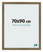 Photo Frame 70x90cm Bronze Design MDF Bologna Front Size | Yourdecoration.com