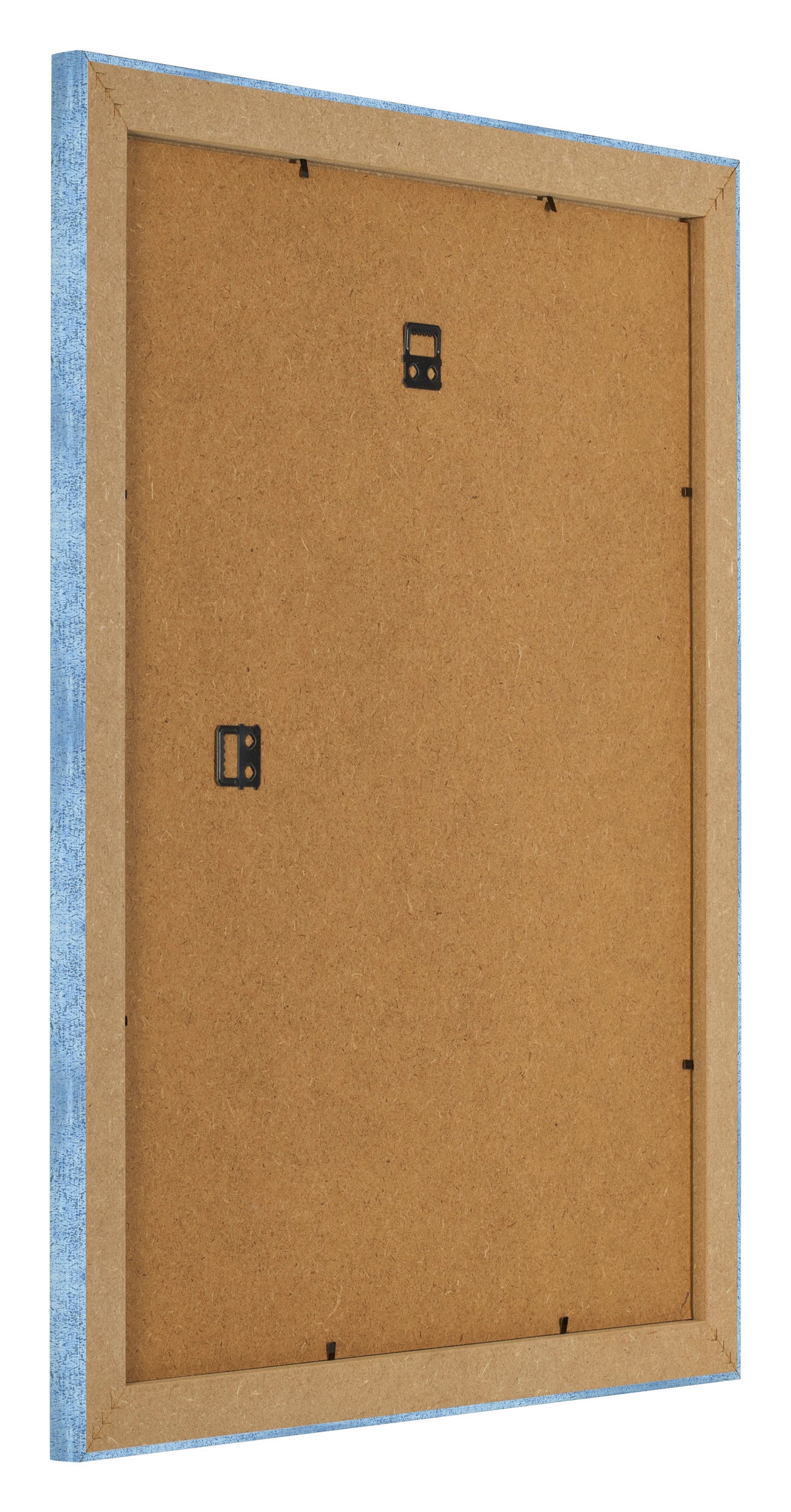 Photo Frame 70x90cm Clear Blue Swept MDF Pisa Back Oblique | Yourdecoration.com