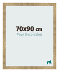 Photo Frame 70x90cm Gold Antique MDF Bologna Front Size | Yourdecoration.com
