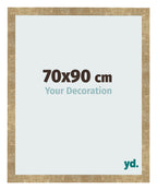 Photo Frame 70x90cm Gold Antique MDF Bologna Front Size | Yourdecoration.com