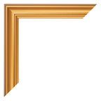 Photo Frame 70x90cm Gold Matte MDF Lazio Detail Corner | Yourdecoration.com