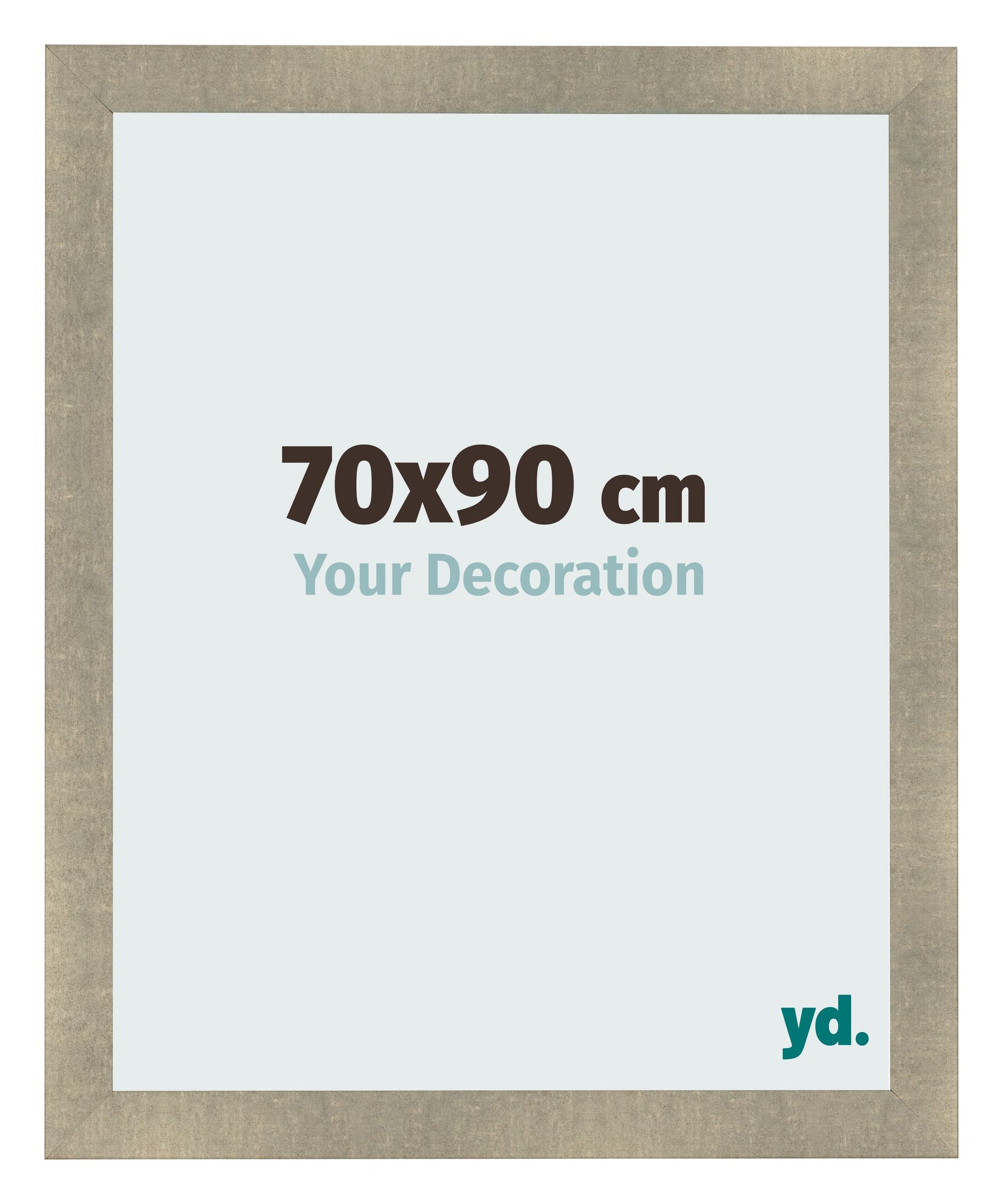 Photo Frame 70x90cm Gold Vintage MDF Pisa Front Size | Yourdecoration.com