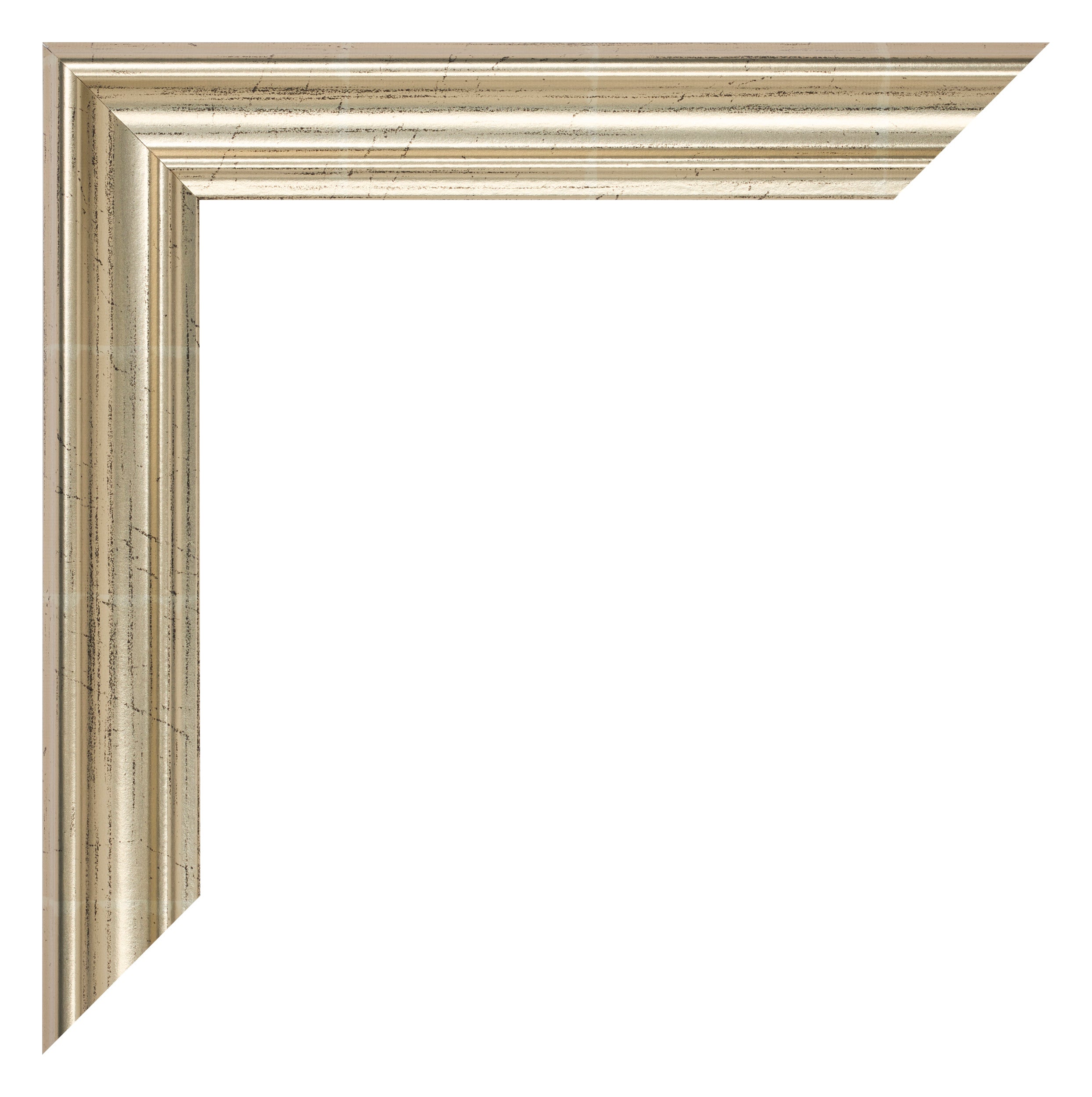 Photo Frame 70x90cm Metallic Gloss MDF Lazio Detail Corner | Yourdecoration.com
