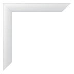 Photo Frame 70x90cm Silver Black Swept MDF Pisa Detail Corner | Yourdecoration.com