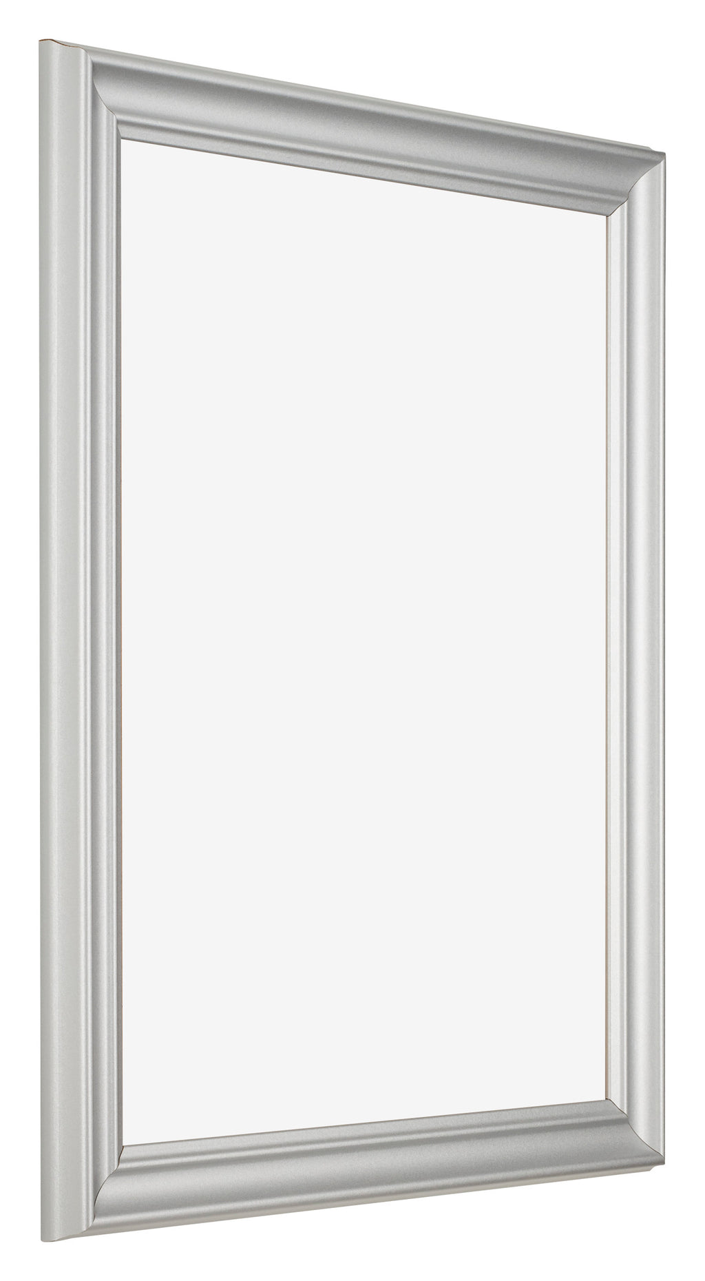 Photo Frame 70x90cm Silver Matte MDF Lazio Front Oblique | Yourdecoration.com