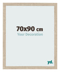 Photo Frame 70x90cm Sonoma Oak MDF Bologna Front Size | Yourdecoration.com