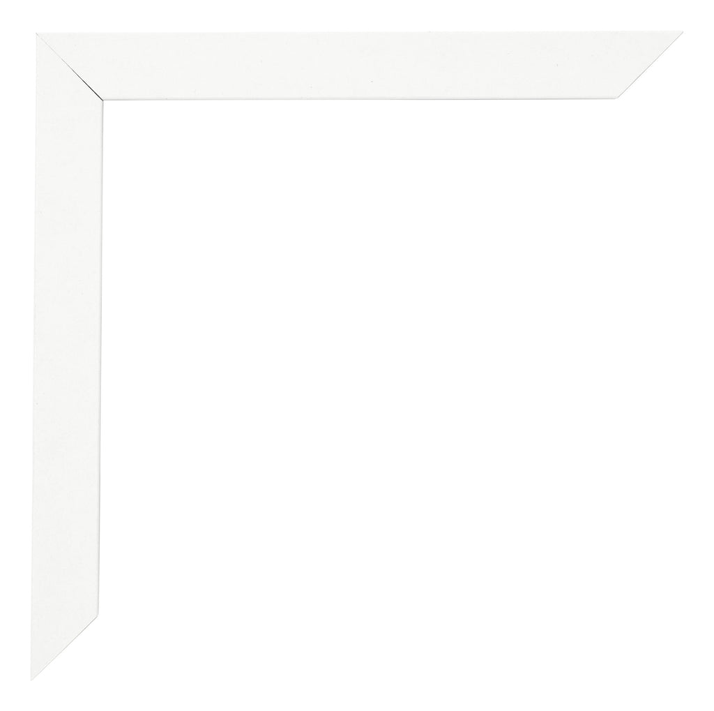 Photo Frame 70x90cm White High Gloss MDF Bologna Detail Corner | Yourdecoration.com