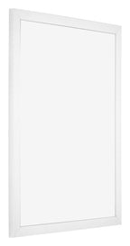 Photo Frame 70x90cm White Matte MDF Bologna Front Oblique | Yourdecoration.com