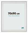 Photo Frame 70x90cm White Swept MDF Lazio Front Size | Yourdecoration.com