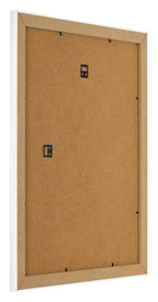 Photo Frame 70x90cm White Vintage MDF Pisa Back Oblique | Yourdecoration.com