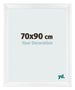 Photo Frame 70x90cm White Vintage MDF Pisa Front Size | Yourdecoration.com