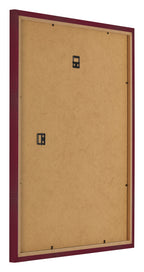 Photo Frame 70x90cm Wine Red Swept MDF Bologna Back Oblique | Yourdecoration.com